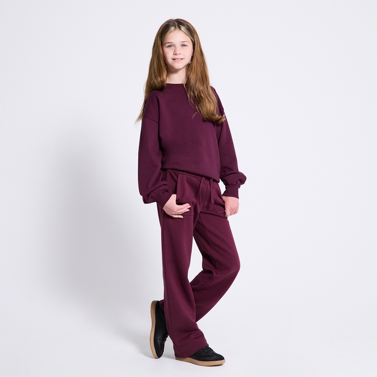Sweatpants "Stella low waist star" Light Burgundy